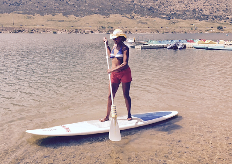 Paddle Boarding for a Great Core!